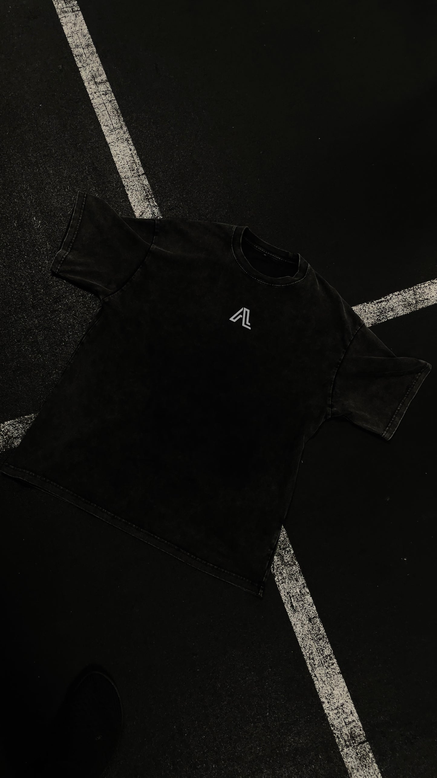 Resurgence Acid Wash Logo Tee