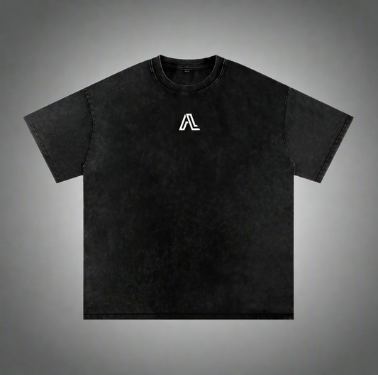 Resurgence Acid Wash Logo Tee