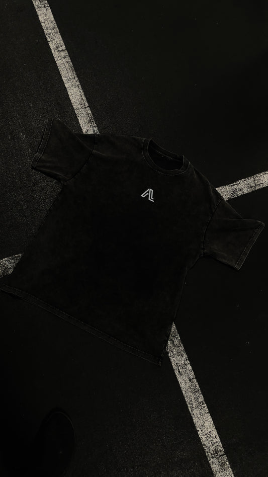 Resurgence Acid Wash Logo Tee
